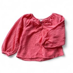 Universal Threads Hot Pink Balloon Sleeve Top Size XS